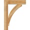Ekena Millwork Thorton Block Rough Sawn Bracket, Western Red Cedar, 4"W x 22"D x 30"H BKT04X22X30THR05RWR - alternate 4